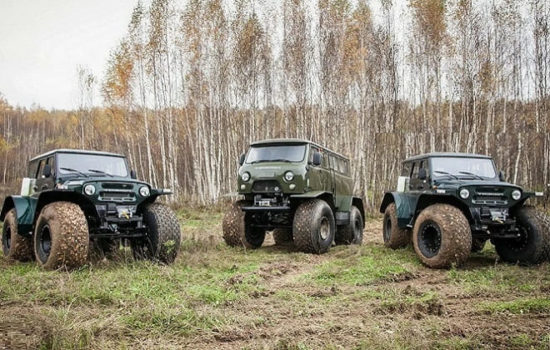 Вездеход Vektor4x4 на базе УАЗ Хантер Вездеход Vektor4x4 на базе УАЗ Хантер