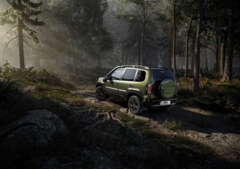 Опубликованы "живые" фотографии салона новой Lada Niva 2021 Опубликованы "живые" фотографии салона новой Lada Niva 2021