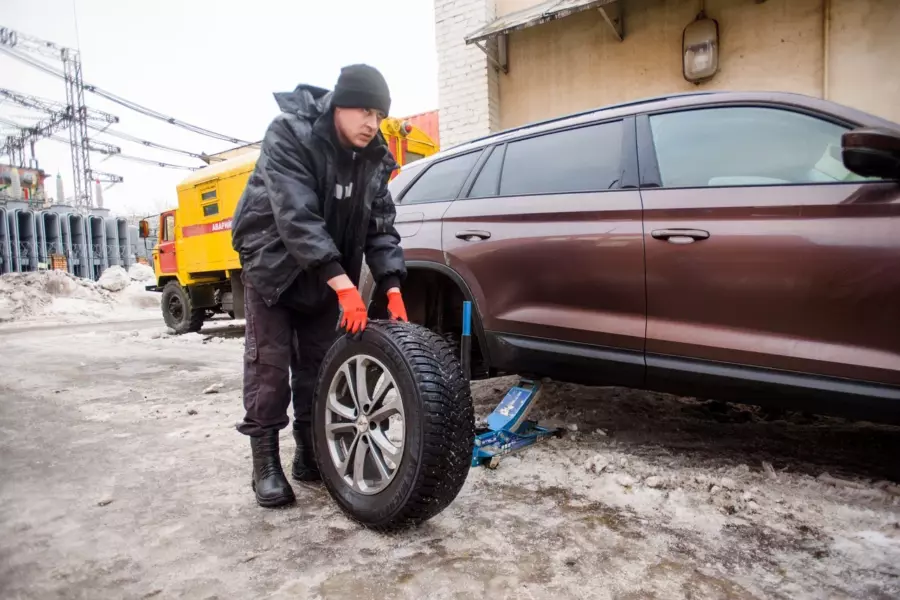 Выездной шиномонтаж — удобный сервис для автомобилистов района метро Нагатинская